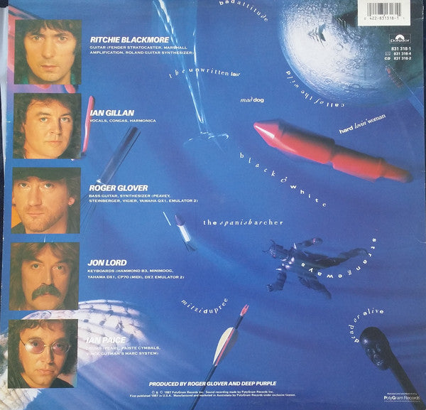 Deep Purple : The House Of Blue Light (LP, Album)
