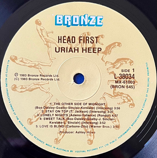 Uriah Heep : Head First (LP, Album)
