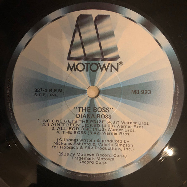 Diana Ross : The Boss (LP, Album)