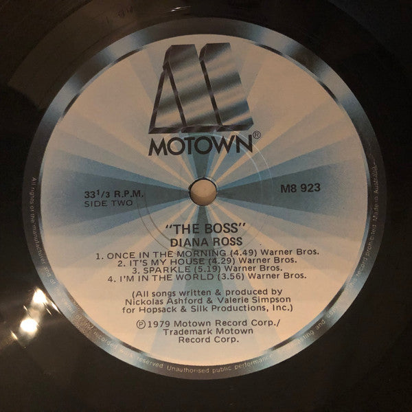 Diana Ross : The Boss (LP, Album)