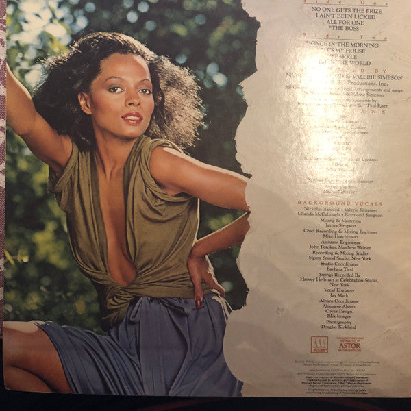 Diana Ross : The Boss (LP, Album)