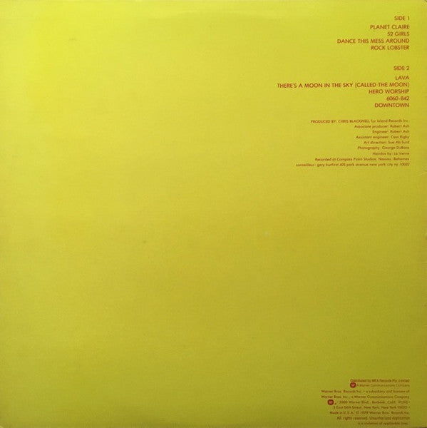The B-52's : The B-52's (LP, Album)