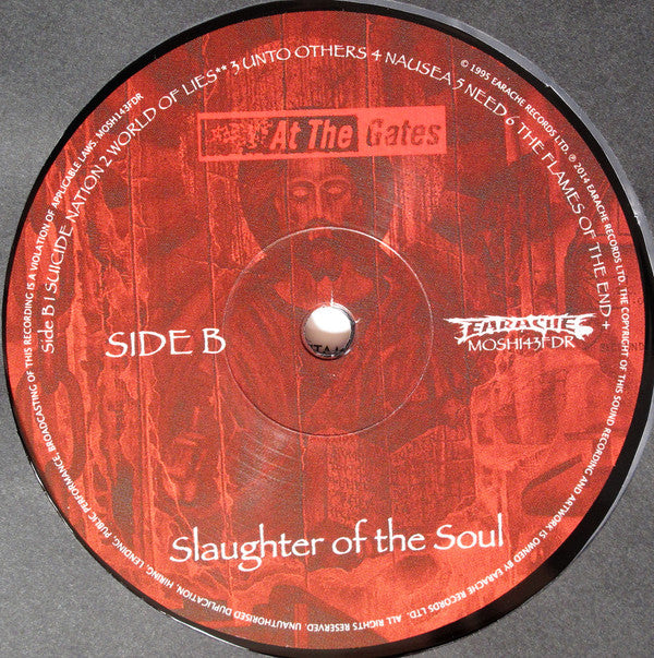At The Gates : Slaughter Of The Soul (LP, Album, RE, RM, Ful)