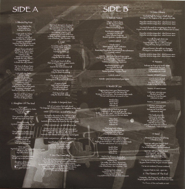 At The Gates : Slaughter Of The Soul (LP, Album, RE, RM, Ful)