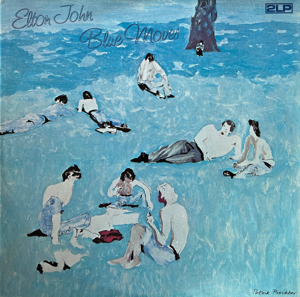 Elton John : Blue Moves (2xLP, Album, RE, RP)