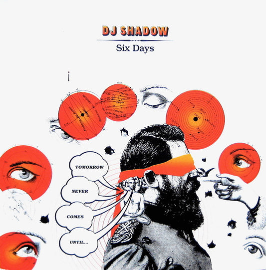 DJ Shadow : Six Days (12", Single)