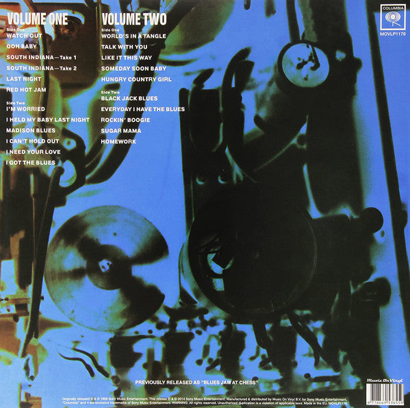 Fleetwood Mac, Otis Spann, Willie Dixon, Shakey Horton*, J.T. Brown, Guitar Buddy*, Honey Boy Edwards*, S.P.Leary* : Blues Jam In Chicago (2xLP, Album, RE, RM, 180)