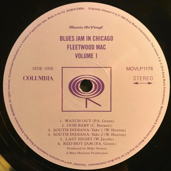 Fleetwood Mac, Otis Spann, Willie Dixon, Shakey Horton*, J.T. Brown, Guitar Buddy*, Honey Boy Edwards*, S.P.Leary* : Blues Jam In Chicago (2xLP, Album, RE, RM, 180)
