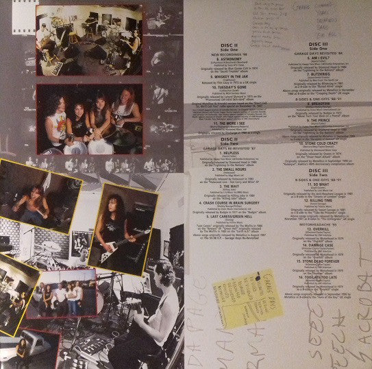 Metallica : Garage Inc. (3xLP, Comp, RE, Gat)