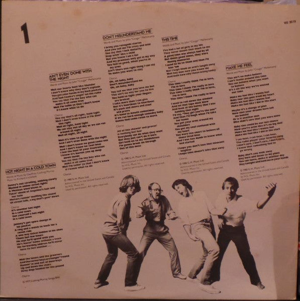 John Cougar Mellencamp : Nothin' Matters And What If It Did (LP, Album)