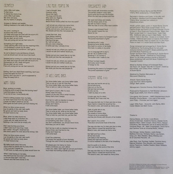 Hozier : Hozier (2xLP, Album)