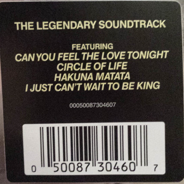 Various : The Lion King (Original Motion Picture Soundtrack) (LP, Album, Pic, RE)
