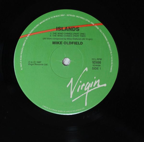 Mike Oldfield : Islands (LP, Album)