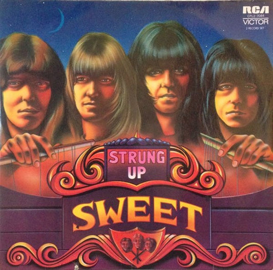 Sweet* : Strung Up (LP, Album, Gat + LP, Comp)