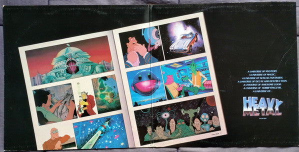 Various : Heavy Metal - Music From The Motion Picture (2xLP, Gat)