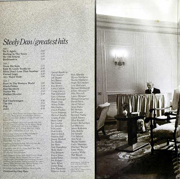 Steely Dan : Greatest Hits (2xLP, Comp, Gat)