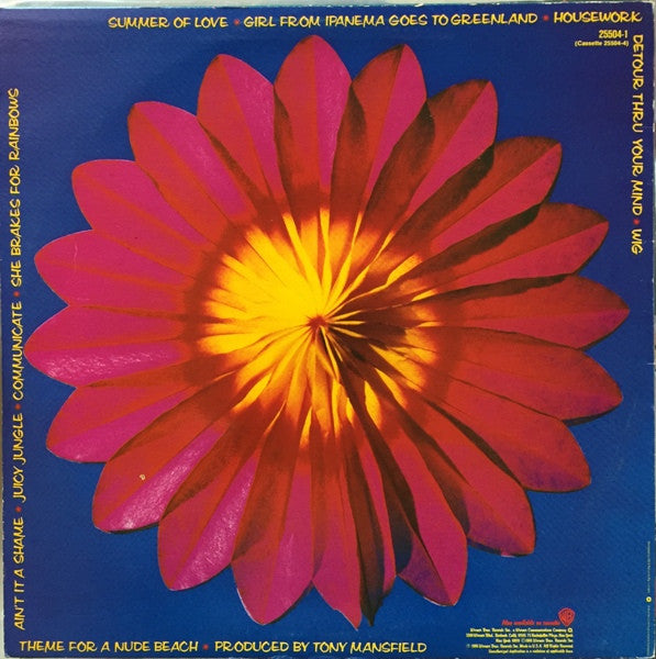The B-52's : Bouncing Off The Satellites (LP, Album)