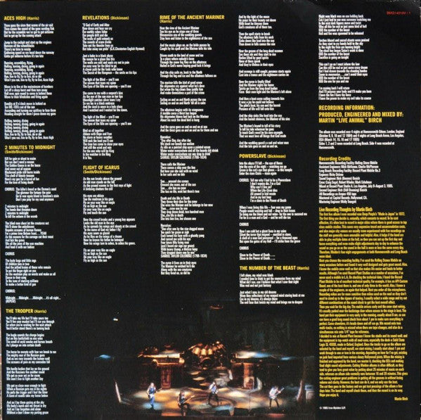 Iron Maiden : Live After Death (2xLP, Album, RE, Gat)