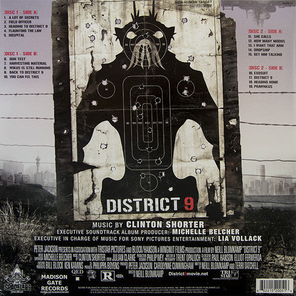 Clinton Shorter : District 9 (Original Motion Picture Soundtrack) (2xLP, Album)