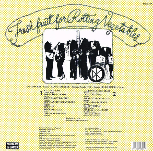 Dead Kennedys : Fresh Fruit For Rotting Vegetables (LP, Album, RE)