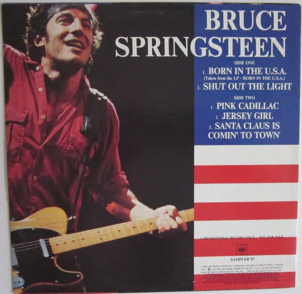 Bruce Springsteen : Born In The U.S.A. (12", Promo, Smplr)