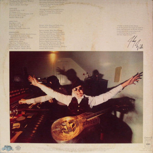 Johnny Winter : Nothin' But The Blues (LP, Album)