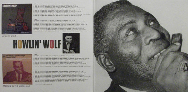 Howlin' Wolf : Moanin' In The Moonlight (2xLP, Album, Comp, RM, DMM)
