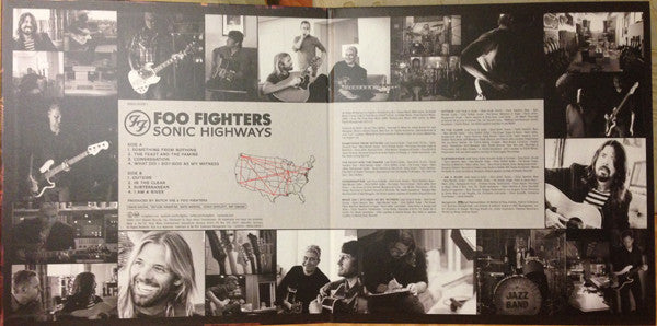 Foo Fighters : Sonic Highways (LP, Album, Inf)
