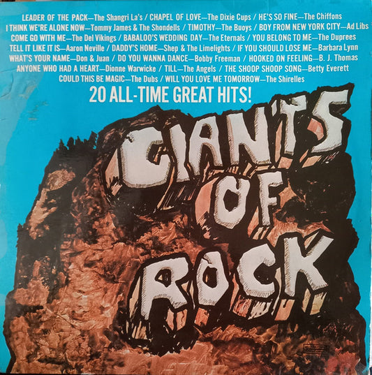 Various : Giants Of Rock (LP, Comp)
