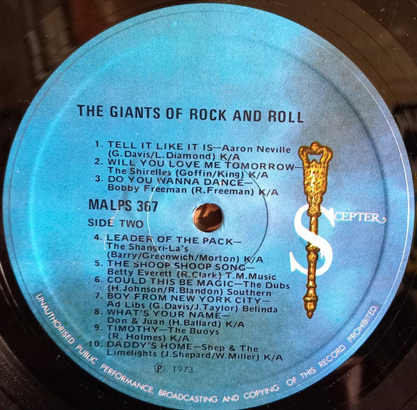 Various : Giants Of Rock (LP, Comp)