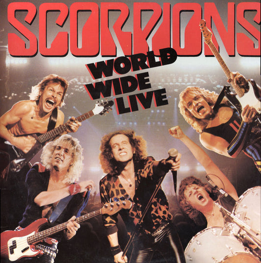 Scorpions :  World Wide Live (2xLP, Album, Gat)
