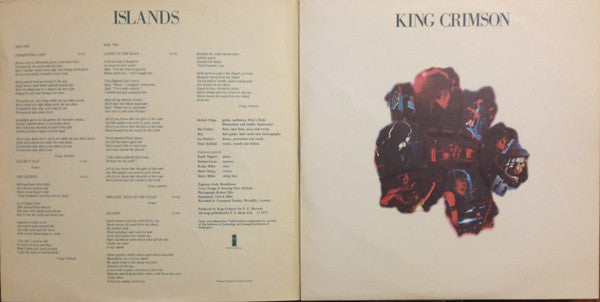 King Crimson : Islands (LP, Album)