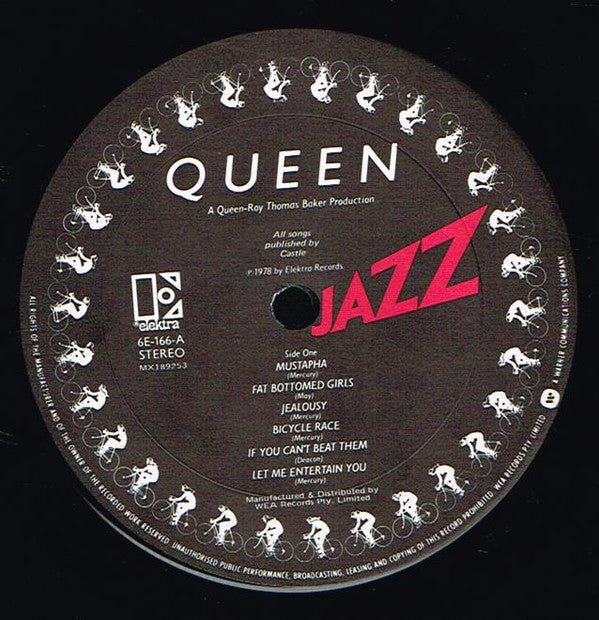 Queen : Jazz (LP, Album, Gat)