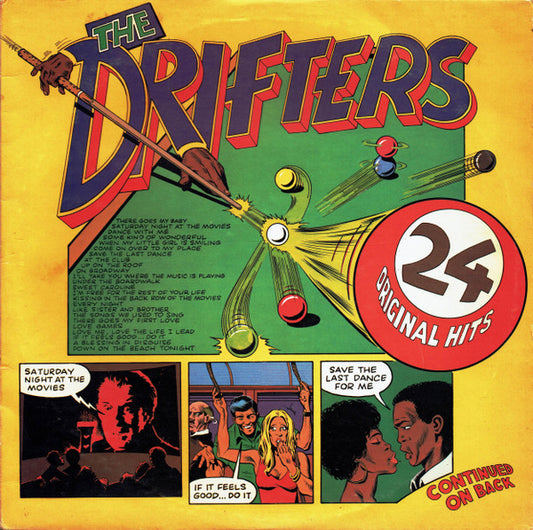 The Drifters : 24 Original Hits (2xLP, Comp, Mono)