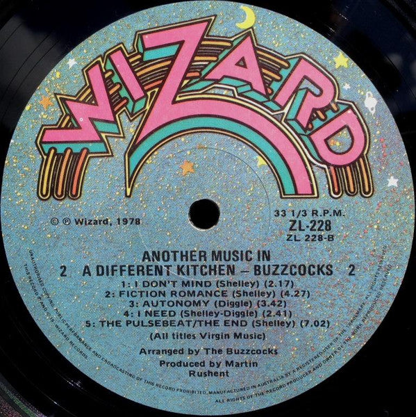 Buzzcocks : Another Music In A Different Kitchen (LP, Album, RP)