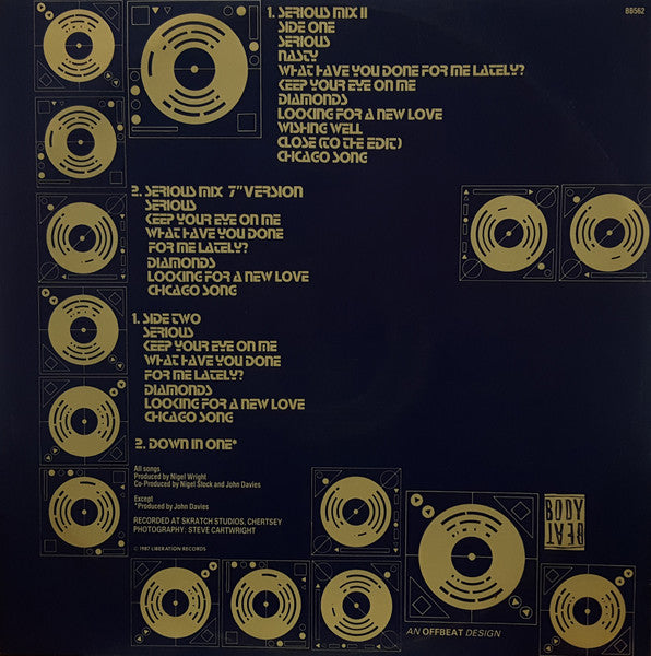 Mirage (12) : Serious Mix (12", Maxi)