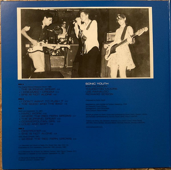 Sonic Youth : Sonic Youth (LP, Album, RE, RM + LP)