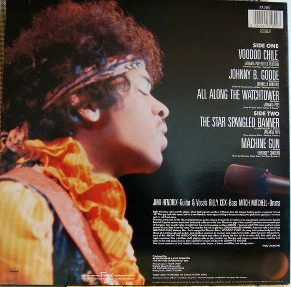 Jimi Hendrix : Johnny B. Goode (Original Video Soundtrack) (LP, MiniAlbum)