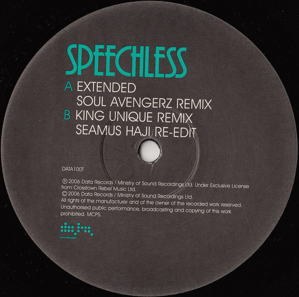 Mish Mash (2) : Speechless (12")