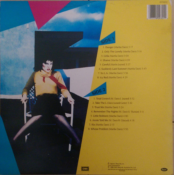 The Motels : No Reservations : The Best Of The Motels (LP, Comp)