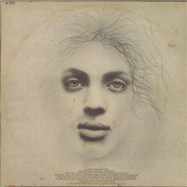 Billy Joel : Piano Man (LP, Album, RE)