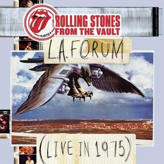The Rolling Stones : L.A. Forum (Live In 1975) (3xLP, Album, 180 + DVD-V, Multichannel, NTSC, Reg)