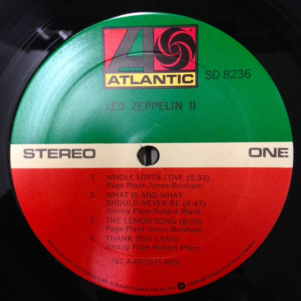 Led Zeppelin : Led Zeppelin II (LP, Album, RE, Gat)