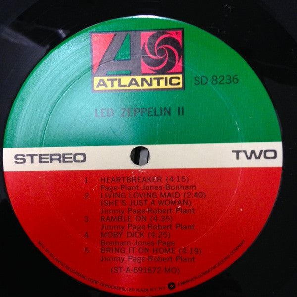 Led Zeppelin : Led Zeppelin II (LP, Album, RE, Gat)