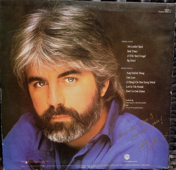 Michael McDonald : No Lookin' Back (LP, Album)