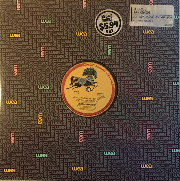 George Harrison : Got My Mind Set On You (Extended Version) (12", Single)