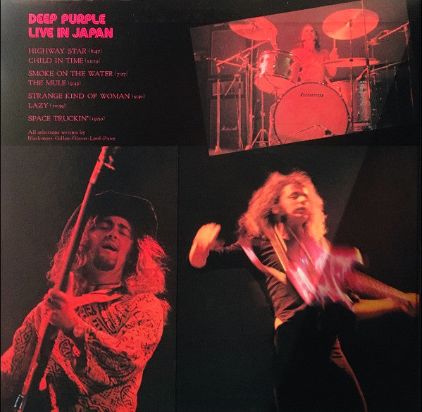 Deep Purple : Live In Japan (2xLP, Album, RP, Gat)