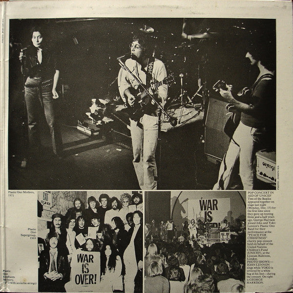 John Lennon & Yoko Ono / The Plastic Ono Band With Elephants Memory Plus Invisible Strings : Some Time In New York City (2xLP, Album, RE, Gat)