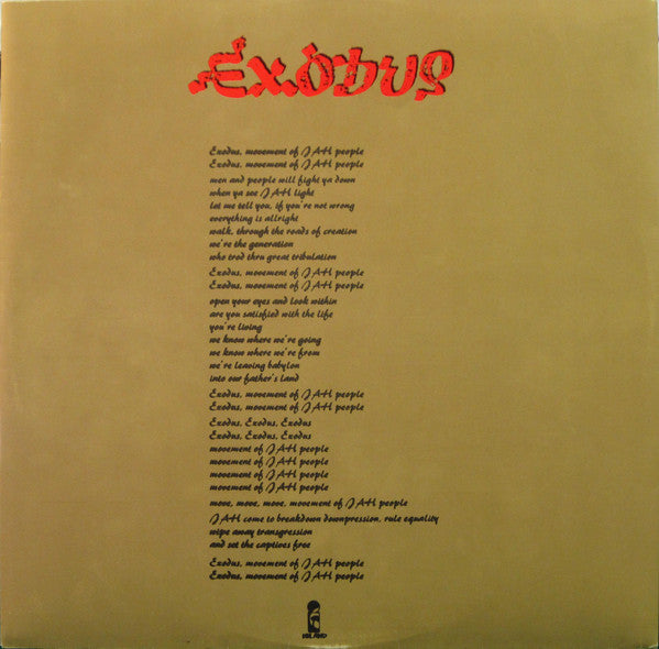 Bob Marley & The Wailers : Exodus (LP, Album)