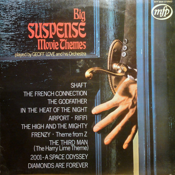 Geoff Love And His Orchestra* : Big Suspense Movie Themes (LP, Album)